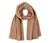 Strickschal, beige meliert