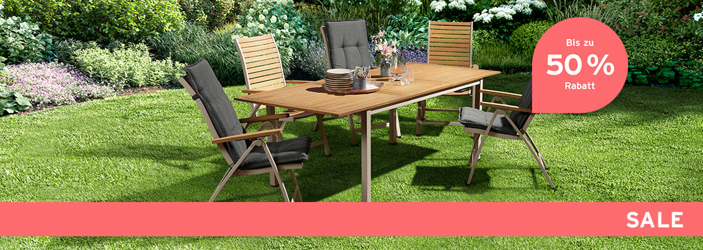 Grosser Garten-Sale