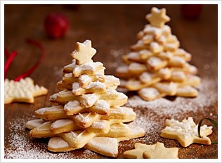 Ein Weihnachtsbaum aus Guetzli