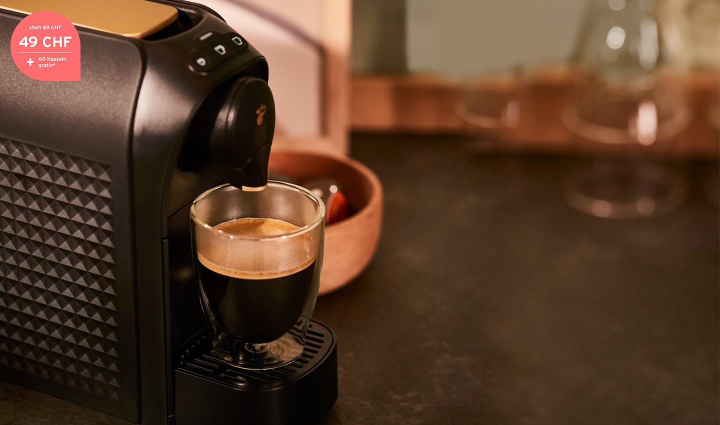 Cafissimo easy Black & Gold