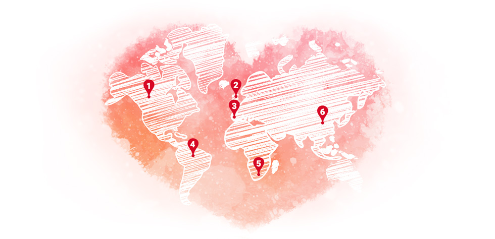 Karte_So wird der Valentinstag international gefeiert