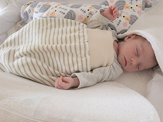Für jede Jahreszeit der richtige Schlafsack fürs Baby.