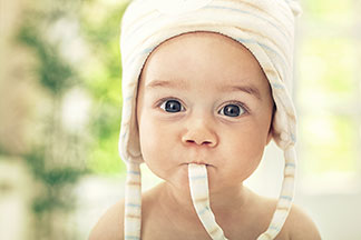 Lustige Kindermützen mit Tierohren sind bei Jungen und Mädchen gleichermassen beliebt.
