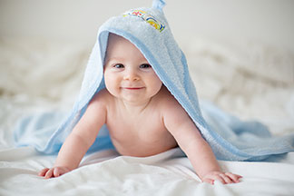 Baby-Schlafsäcke, die “mitwachsen”.