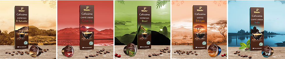 Länderkaffees von Tchibo